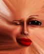 Freaky Face Flat