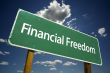 Financial Freedom Road Sign