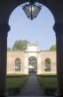 Ferrara, court of an historic palace