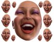Happy Female Heads