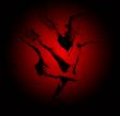 Distorted Man And Women In Love