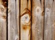 Close Up Of Wooden Fence