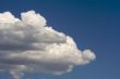 Puffy Clouds on a blue sky.