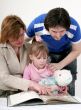 family read the book