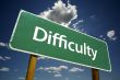 Difficulty Road Sign