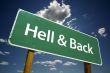 Hell and Back Road Sign