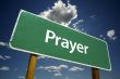 Prayer Road Sign