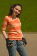 Smiling Sports Girl