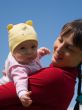 Baby with mom