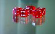 Five red cube to play.