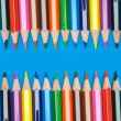 Pencils of many colors
