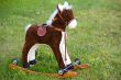 Small wooden toy horse