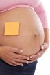 attractive pregnant woman