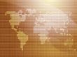 World map mosaic