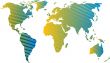 Map of the world illustration