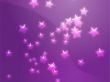 Flying stars illustration