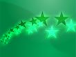 Flying stars illustration