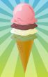 Ice cream cone illustration