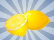 Lemon fruit  illustration