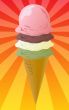 Ice cream cone illustration