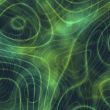 Abstract wavy lines