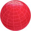 Grid sphere illustration