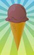 Ice cream cone illustration