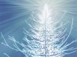 Sparkly christmas tree illustration