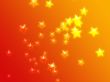 Flying stars illustration