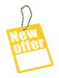 yellow price tag