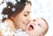 playful mama with happy baby