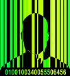Barcode And Man