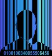 Barcode And Man