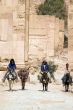 Petra ruins and mountains in Jordan