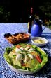 tasty salad outdoor