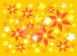 yellow floral background