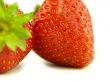 Strawberry very close and fruits details