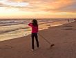 Girl on the beach