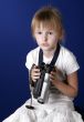 girl shoot home video