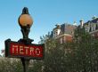 Metro sign in Paris