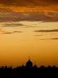 Sunset over Moscow