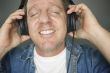Man Wearing Headphones