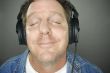 Man Wearing Headphones