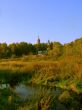 Landscape with church
