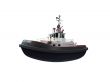 small boat front view
