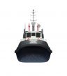 small boat front view