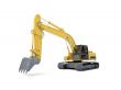 excavator front view