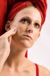 Removing the make-up from my face