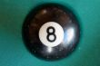 Photo of one billiard ball