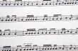 Picture of musical notes